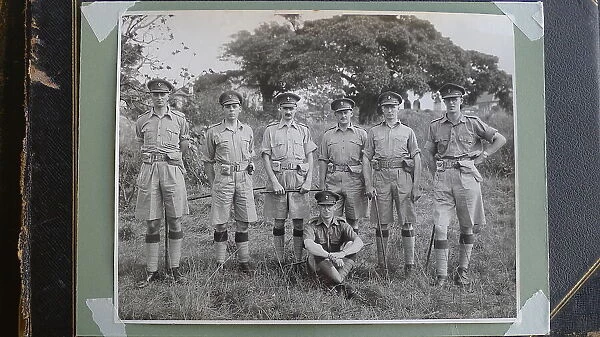 Officers, No 1 Coy, 6th Battalion, Durban 1942. P1080838