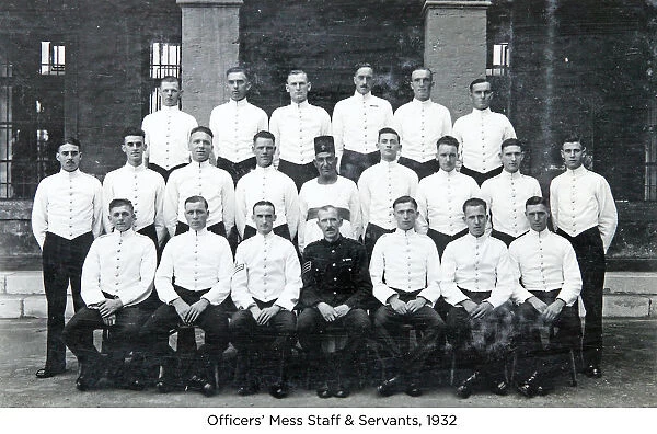 officers mess staff & servants 1932