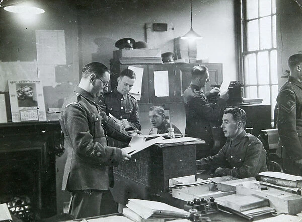 orderley room 2nd battalion wellington barracks