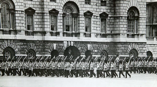 Possibly Guard Mounting from Horse Guards, c1920 s