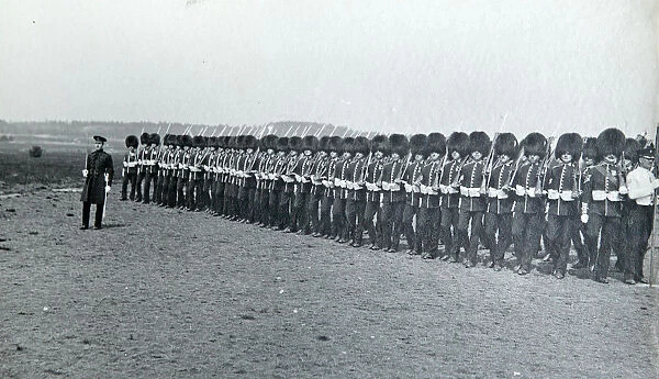 practice for trooping colour pirbright 1912