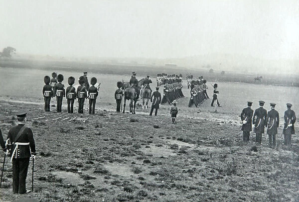 practice for trooping colour pirbright 1912