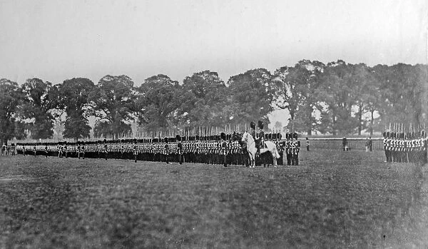 Review in, possibly, Hyde Park 1880 sGrenadiers1368