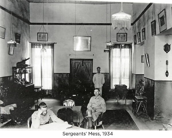 sergeants& x2019 mess 1934