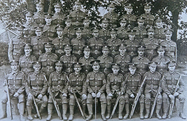 sgt bakers squad may 1918 caterham