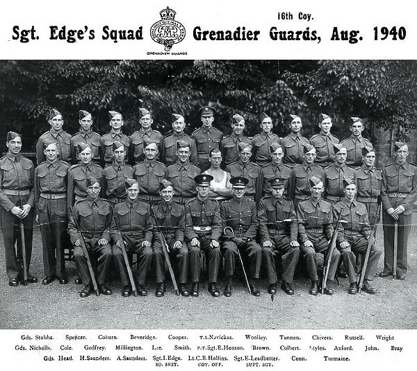 sgt edge& x2019 s squad august 1940 stubbs spencer