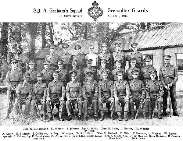 sgt a graham& x2019 s squad august 1943 brotherwood