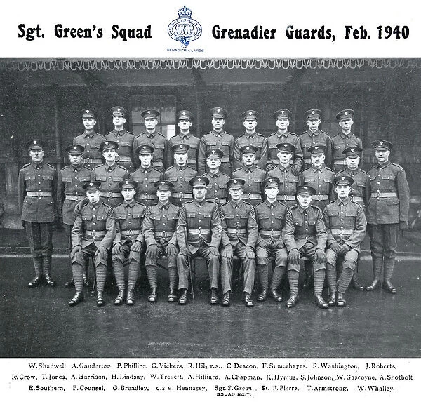 sgt green& x2019 s squad february 1940 shadwell