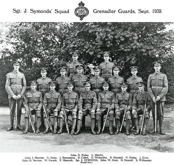 sgt j symonds squad september 1939 ripley