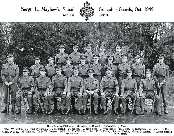 sgt mayhew's squad october 1945 murray-phgilipson