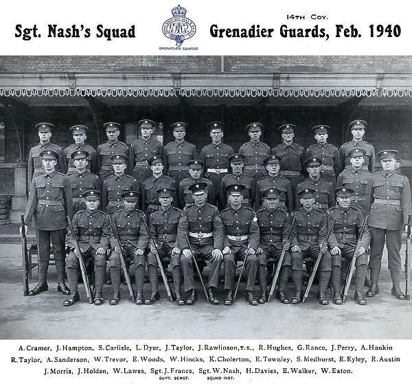 sgt nash's squad february 1940 cramer