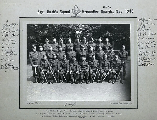 sgt nash's squad may 1940 collins souch