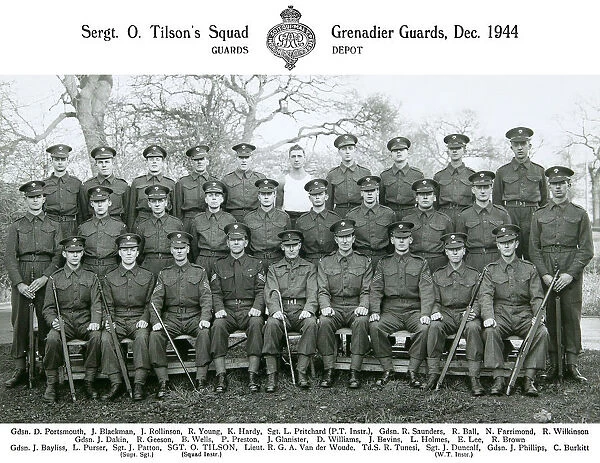 sgt o tilson's squad december 1944 portsmouth