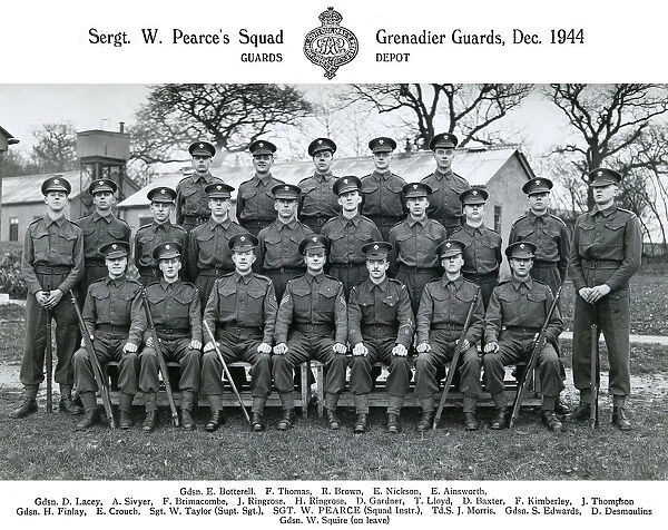 sgt pearce's squad december 1944 botterell