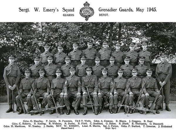 sgt w emery& x2019 s squad may 1945 headley jarvis