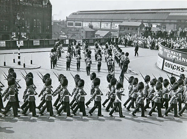 Tercentenary Celebration's, Manchester Exchange station,1956