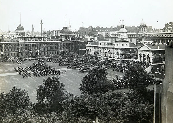 trooping the colour horse guards parade year unknown