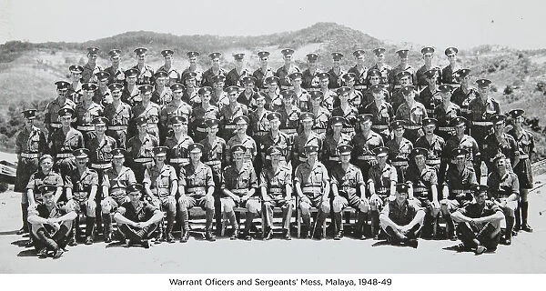 warrant oficers sergeants mess malaya