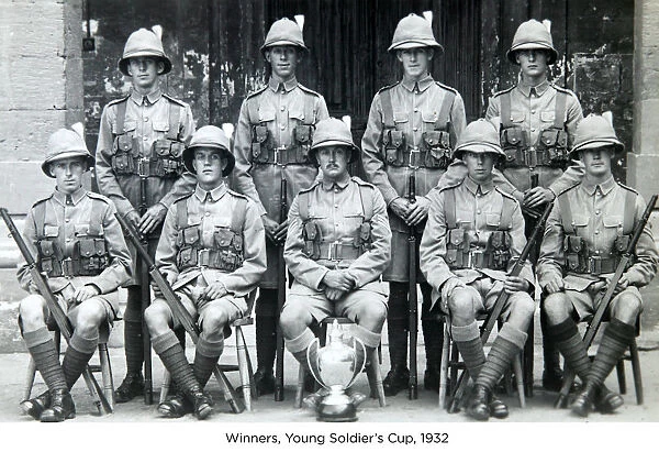 winners young soldier& x2019 s cup 1932