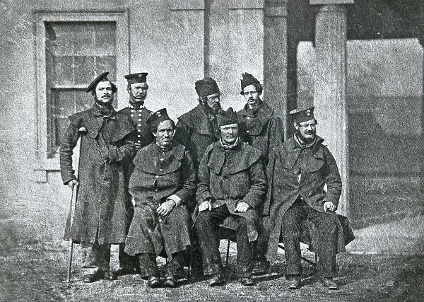 Wounded from Crimea 1855