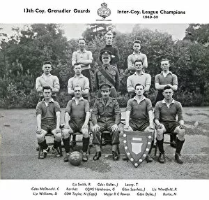 13th Company Gallery: 13th company inter company league champions 1949-50