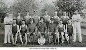 -10 Gallery: 14 company boxing team 1944-45