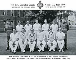 Aubrey Fletcher Gallery: 14 company cricket x1 september 1948 dickinson