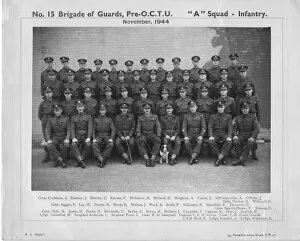1914-1961 Group photos Collection: No 15 Brigade Pre OCTU A Squad Infantry