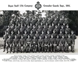 Wall Gallery: 17th company depot staff september 1941 anscombe