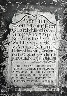 -27 Gallery: 1814 tombstone william yuill