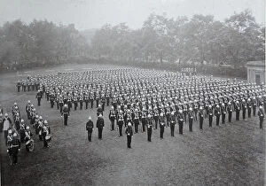 Wellington Barracks Gallery: 1898 2nd battalion wellington barracks before leaving for gibralter
