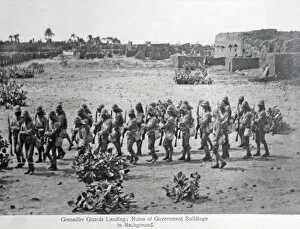 1890s Sudan Gallery: 1898 grenadier guards landing hhartoum sept 4th