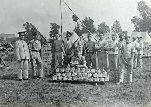 1900's UK Collection: 1910 bakers bisley supply camp