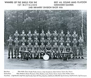 Close Gallery: 1956 winners of shield for best all-round mmg platoon