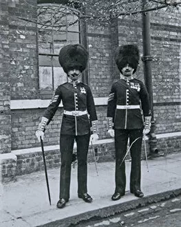 -12 Gallery: 1st Batt. Drill Sgt and Sgt I M at Chelsea c 1910 Grenadiers4866