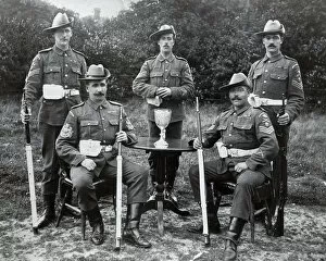 1900's UK Collection: 1st battalion aldershot 1903 c / sgt j e parkin