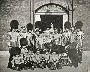 1st battalion Corps of Drums, Windsor 1858 Grenadiers 0477