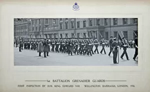 1st Battalion Gallery: 1st battalion first inspection king edward viii