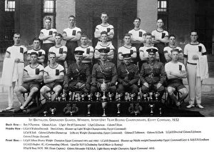 Clark Collection: 1st battalion grenadier guards winners inter-unit team boxing championships
