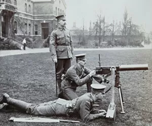 1850s and 1860s Officers and misc Gallery: 1st Battalion Machine Gun Instruction 1907-08 Grenadiers1206