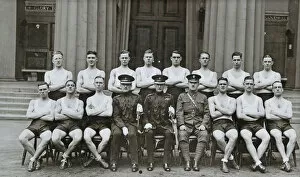 1929-1961 2 Bn Collection: 2nd battalion boxing team 1938
