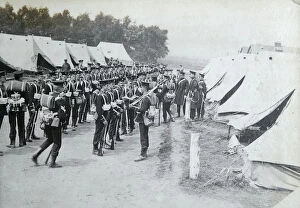 1900's UK Collection: 2nd battalion camp