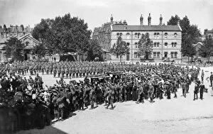 1850s and 1860s Officers and misc Gallery: 2nd Battalion Chelsea Barracks 12th August 1914 Grenadiers1183