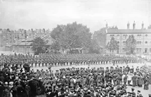 1850s and 1860s Officers and misc Gallery: 2nd Battalion Chelsea Barracks 12th August 1914 Grenadiers1230
