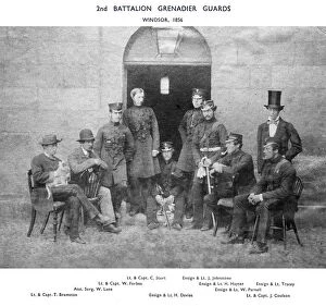 1850s, 1860s Grenadiers Gallery: 2nd battalion windsor 1856 sturt johnstone forbes