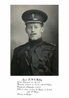 1918 Officer memorial album 1 Gallery: 3579 Lieut R W G Welby