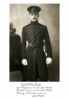 1918 Officer memorial album 1 Gallery: 3595 Lieut P Van Neck