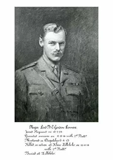 1918 Officer memorial album 1 Gallery: 3611 Maj Lord B C Gordon Lennox