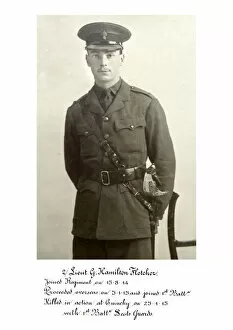 1918 Officer memorial album 1 Gallery: 3625 Lieut G Hamilton Fletcher