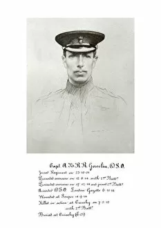 1918 Officer memorial album 1 Gallery: 3631 Capt A B R R Gosselin DSO